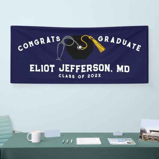 Ärztlicher Abschluss Banner (Messe)
