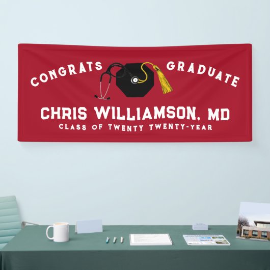 Ärztlicher Abschluss Banner (Messe)