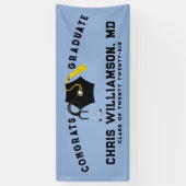 Ärztlicher Abschluss Banner (Vertikal)