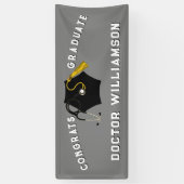 Ärztlicher Abschluss Banner (Vertikal)