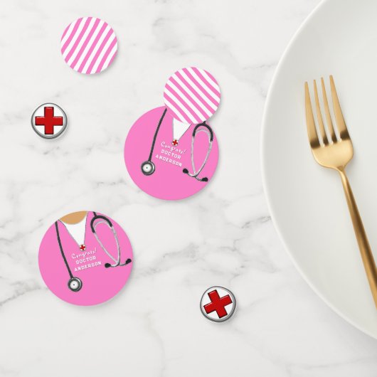 Ärztlicher Abschluss der Medizinschule Confetti Konfetti (Gruppe)