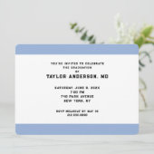 Ärztlicher Abschluss Einladung (Stehend Vorderseite)