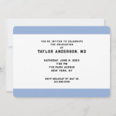 Ärztlicher Abschluss Einladung (Vorderseite)