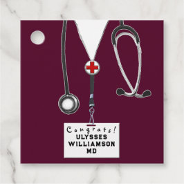 Ärztlicher Abschluss Geschenkanhänger