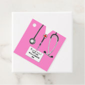 Ärztlicher Abschluss Geschenkanhänger (Beispiel)