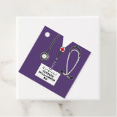 Ärztlicher Abschluss Geschenkanhänger (Beispiel)