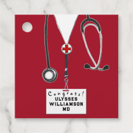 Ärztlicher Abschluss Geschenkanhänger