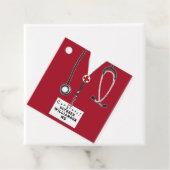 Ärztlicher Abschluss Geschenkanhänger (Beispiel)