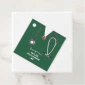 Ärztlicher Abschluss Geschenkanhänger (Beispiel)