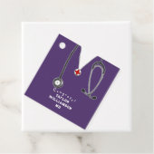 Ärztlicher Abschluss Geschenkanhänger (Beispiel)