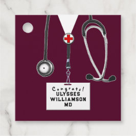 Ärztlicher Abschluss Geschenkanhänger