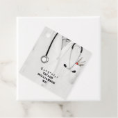 Ärztlicher Abschluss Geschenkanhänger (Beispiel)