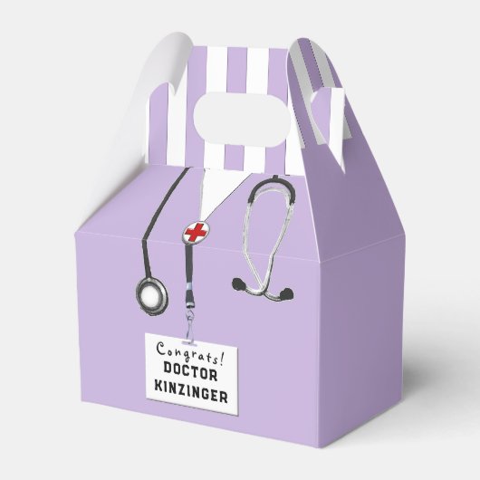 Ärztlicher Abschluss Geschenkschachtel (Vorderseite)