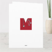 Ärztlicher Abschluss Karte (Rückseite)