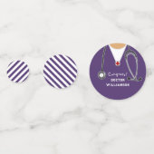 Ärztlicher Abschluss Konfetti (Rückseiten)