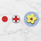 Ärztlicher Abschluss Konfetti (Rückseiten)