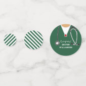 Ärztlicher Abschluss Konfetti (Rückseiten)