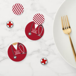 Ärztlicher Abschluss Konfetti