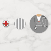 Ärztlicher Abschluss Konfetti (Vorderseiten)