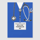 Ärztlicher Abschluss Magnetkarte (Vorderseite)