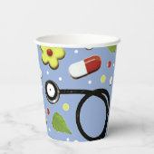 Ärztlicher Abschluss Pappbecher (Rückseite)