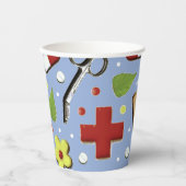 Ärztlicher Abschluss Pappbecher (Vorderseite)