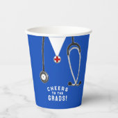 Ärztlicher Abschluss Pappbecher (Vorderseite)