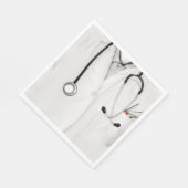 Ärztlicher Abschluss Serviette (Ecke)