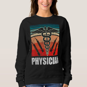 Ärztlicher Arzt Ärztlicher Praktiker Doktorand Md Sweatshirt