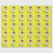 Ärztlicher Arzt Foto Sensationelle FUN Geburtstag Geschenkpapier (Flach)