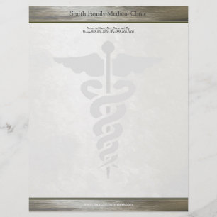 Ärztlicher Arzt Letterhead Briefkopf