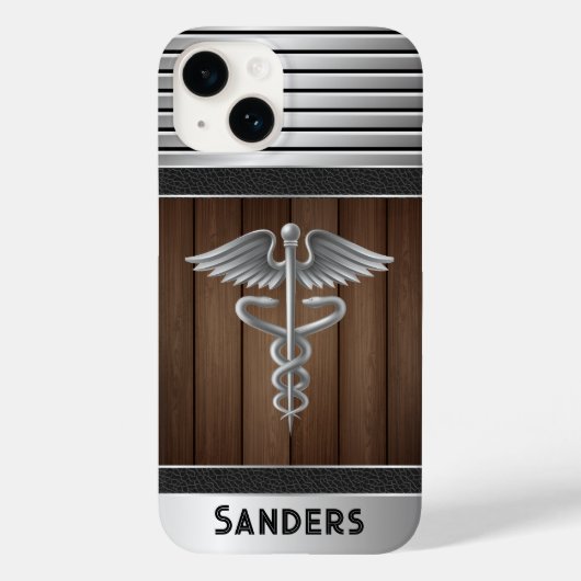 Ärztlicher Arzt Personalisiert Case-Mate iPhone Hülle (Rückseite)