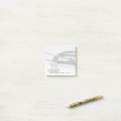 Ärztlicher Arzt Stethoskop Post It Post-it Klebezettel (Auf Schreibtisch)