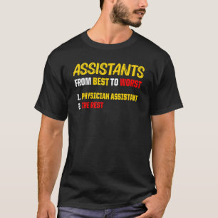Ärztlicher Assistent Generous Certified Pa T-Shirt