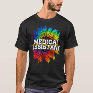 Ärztlicher Assistent Sonnenblumenzwiebeln Klassik T-Shirt