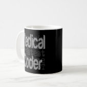 Ärztlicher Coder Extraordinaire Kaffeetasse (Vorderseite Links)