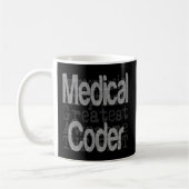 Ärztlicher Coder Extraordinaire Kaffeetasse (Links)