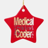 Ärztlicher Coder Extraordinaire Keramik Ornament (Vorne)