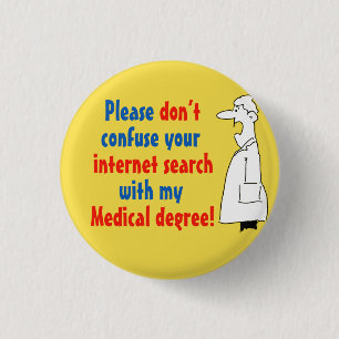 Ärztlicher Grad nicht Internetsuche Button