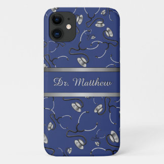 Ärztlicher Krankenpfleger Themed Stethoskope Name Case-Mate iPhone Hülle