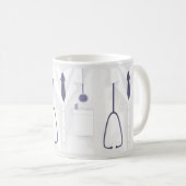 Ärztlicher Labrador Kaffeetasse (VorderseiteRechts)