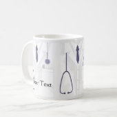 Ärztlicher Labrador Kaffeetasse (Vorderseite Links)