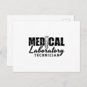 Ärztlicher Labrador Postkarte (Vorne/Hinten)