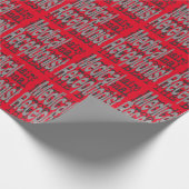 Ärztlicher Notarzt Geschenkpapier (Ecke)