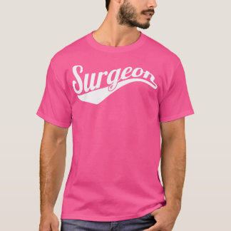 Ärztlicher Operation-Arzt Typogr T-Shirt