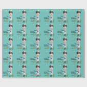 Ärztliches Foto sensationelle Geburt Geschenkpapier (Flach)