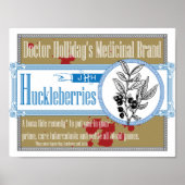 Arztpraxis Huckleberries Poster (Vorne)