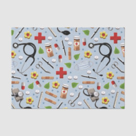 Arztpraxis Krankenpflege Seidenpapier