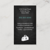 Arztpraxis / Medizin Visitenkarte (Rückseite)