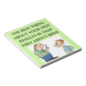 Arztwitz Notizblock (angewinkelt)